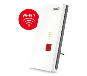AVM FRITZ! Repeater 2700 weiß (2 Stück) / Repeater / Wi-Fi 7 / 6500 Mbit/s / Mesh / LAN