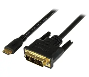 StarTech Mini HDMI - DVI-D schwarz / Adapterkabel / 1 m
