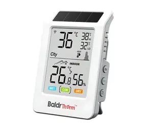 RainPoint BALDRTHERM HCS596WB / Thermohygrometer / WLAN / Bluetooth / solarbetrieben