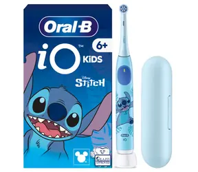 Oral-B iO 2 Kids Stitch blau / Elektrische Zahnbürste / für Kinder ab 6 Jahren / 3 Modi / Reiseetui / Timer