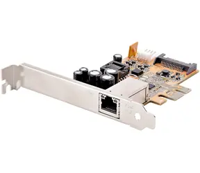 StarTech 1- Port 2,5 Gbit/s PoE+ / Netzwerkkarte / PCIe / RJ45 / 802.3at 30 W