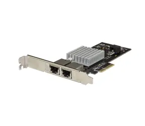StarTech Dual- Port 10GBASE-T-Adapter / Netzwerkkarte / Intel X550-AT / PCI Express / 2x RJ-45