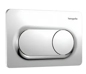 Hansgrohe iFrame Original S Chrom / Unterputzbedienung / Dual / mechanisch / Kunststoff