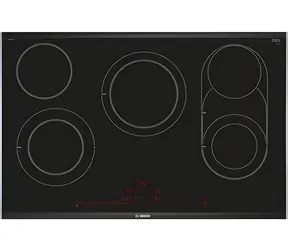 BOSCH PKM875DP1D schwarz / Induktionskochfeld / 5 Kochzonen / CombiZone / PowerBoost / 80 cm