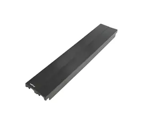 Lanberg Rack-Abdeckplatte schwarz / Abdeckplatte / 19" / 2 HE / Schnellmontage / feuerfest
