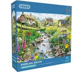 GIBSONS Puzzle Sprudelnder Bach / 1000 Teile
