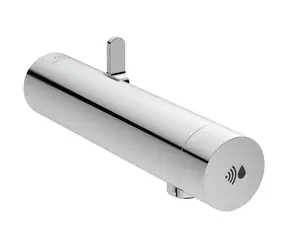 Ideal Standard Senzorová umyvadlová baterie chrom / Umyvadlová baterie / Nástěnná montáž / IR senzor / Síťové napájení