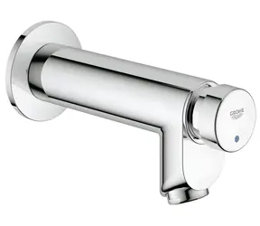 GROHE Selbstschließendes Ventil Euroeco Cosmopolitan T Chrom / Ventil / DN15 / Wandmontage / GROHE StarLight