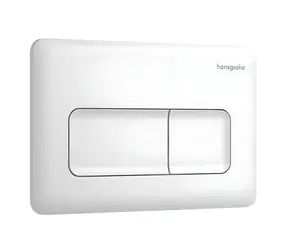 Hansgrohe iFrame Original Q mattweiß / Unterputzsteuerung / Dual / mechanisch / Kunststoff