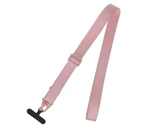 CPA Universal-Nackenband pink / Nackenband / verstellbare Länge / für Handys mit Rückseite