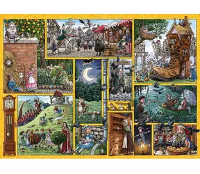 GIBSONS Puzzle Reime durch die Zeit / 1000 Teile