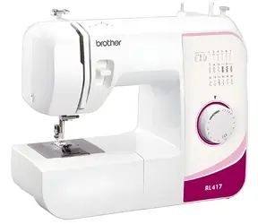 Brother RL 417 weiß / Nähmaschine / 17 Stiche / Drehgreifer / LED-Beleuchtung