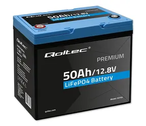 Qoltec LiFePO4 12,8 V 50 Ah / Akku / 640 Wh / BMS