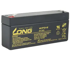Avacom Long WP3-6 / Bleiakku / 6 V / 3 Ah / F1