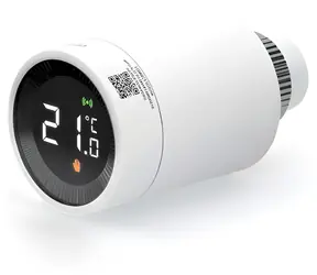Alecto SMART-HEAT10 / Intelligenter Thermostatkopf / ZigBee / SMART Life App / 12 Monate Batterielaufzeit