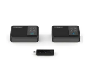AverMedia AW111 schwarz / Mikrofon / 2er-Set / Streaming und Aufnahme