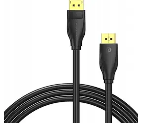Vention DisplayPort 1.4 schwarz / Kabel / DisplayPort - DisplayPort / 3 m / 8K 60Hz / 4K 120Hz