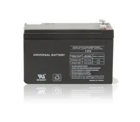 Eurocase NP12-12 / Batterie für USV / 12 V / 12 Ah / Ersatz für RBC4