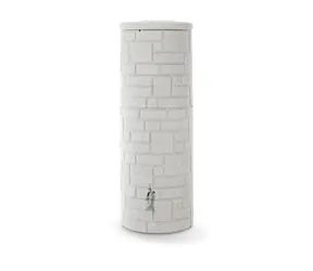 Prosperplast ARCADO hellgrauer Granit 360l / Regentonne / Kunststoff