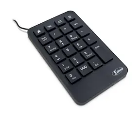 Inter-tech KB-120 schwarz / Ziffernblock / USB / 23 Tasten