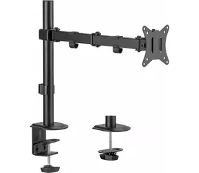 Maclean MC-753N schwarz / Tischmonitorhalterung / 17-32" / VESA 75x75-100x100 / Tragkraft 9 kg / neigbar