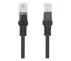 Lanberg UTP CAT5E 20 m schwarz / Patchkabel / RJ45-RJ45 / Fluke-geprüft