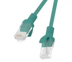 Lanberg CAT5E UTP 20 m grün / Patchkabel / RJ45-RJ45 / CCA / Fluke-geprüft