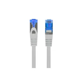 Lanberg Cat.6A S/FTP 5m grau / Patchkabel / LSZH / CCA / Fluke-geprüft