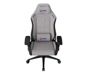LORGAR CHA41 grau / Gaming-Stuhl / ergonomisch / gesteppter, fleckenabweisender Stoff