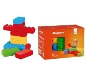 MARIOINEX Bausteinset / 12 Teile / ab 2 Jahren