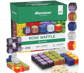 MARIOINEX Mini-Waffeleisen-Bausatz / 206 Teile / ab 3 Jahren