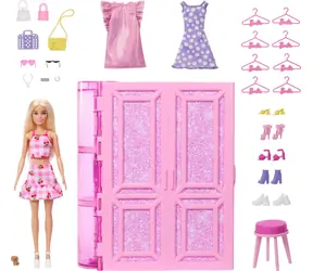 Mattel Barbie Traumgarderobe 3.0 mit Puppe HXD58 / ab 3 Jahren