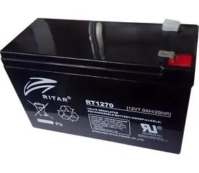 Eurocase NP7-12 / USV-Batterie / 12 V / 7 Ah / RBC2