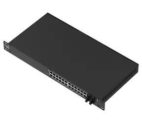 Teltonika SWM280 / Switch / 24x GbE / 12x PoE+ / 4X SFP / L2+ Managed / 19"-Rack