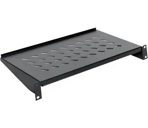 Legrand EvoLine / Rack-Einschub / 1 HE / 400 mm / 50 kg Tragfähigkeit / 2-Punkt-Befestigung