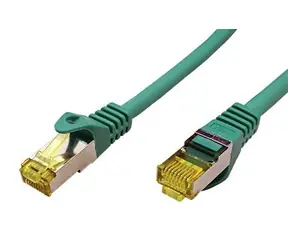 Goobay Patchkabel Cat7 0,5 m grün / Patchkabel / S/FTP / LSZH / RJ-45