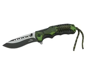 Cattara JUNGLE / Klappmesser / 21,7 cm / Klinge aus Edelstahl SS420 / Sicherung / Schnellverschluss