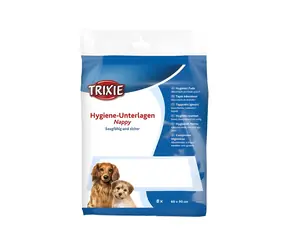 TRIXIE Welpenunterlagen / Hygieneunterlagen / 60 x 90 cm / 8 Stück