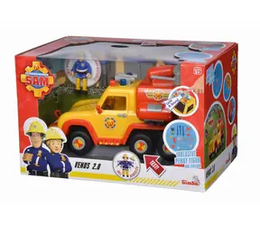 Simba Feuerwehrwagen Feuerwehrmann Sam Venus 2.0 gelb/orange / Licht- und Soundeffekte / mit Figur / ab 3 Jahren