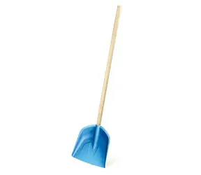 Prosperplast Kinderschaufel LOAD BABY hellblau / Sandspielzeug / Kunststoff und Holz / 74 cm