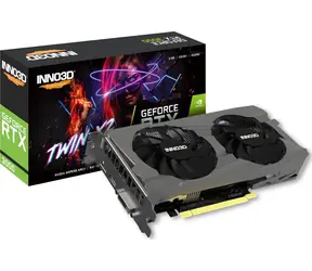 Inno3D GeForce RTX 3050 Twin X2 6GB / Grafikkarte / 1042-1470 MHz / 96-Bit / 1x DVI-D + 1x HDMI + 1x DP