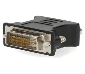 Nedis Adapter DVI-I (24+5) - VGA schwarz / Reduzierung / vernickelt / gerade