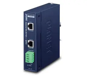 Planet IPOE-173S / PoE-Splitter / 802.3bt PoE++ / IP30 / 1 Port