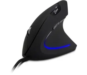 Inter-tech Eterno KM-206WR / Kabelgebundene ergonomische Maus / Vertikal / 2400 DPI / USB