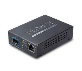 Planet XT-705A / Konverter / RJ-45 Multi-Gig (100M-10G) auf SFP+ / Cat5e-Cat7 / DIN-Schiene