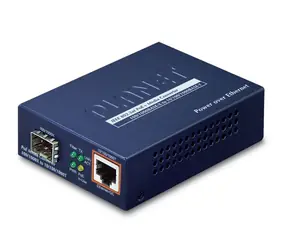 Planet GTP-805A / Medienkonverter / 1000Base-T auf 1000Base-X / PoE 30W / SFP