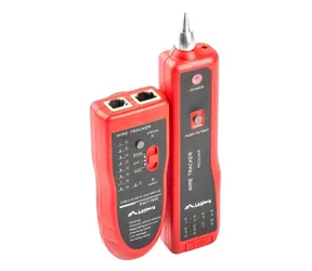 Lanberg Kabeltester mit Ortungsfunktion / Kabeltester / RJ-45 / RJ-11 / RJ-12 / Koaxialkabel / LED-Anzeige