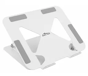 Media-Tech Laptopständer MT2661W weiß / Laptopständer / verstellbar / faltbar / bis zu 17 Zoll