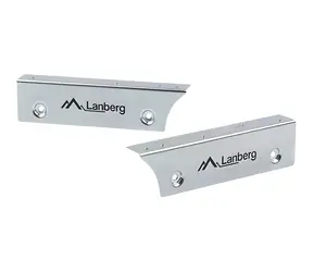 Lanberg Montagerahmen für 2,5"-Scheibenmontage auf 3,5"-Einschub / Montagerahmen / 2 Stück / verzinkter Stahl