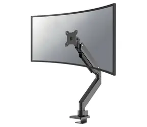Neomounts NM-D775BLACKPLUS Schwarz / Gebogene Displayhalterung / 10-49" / Klemme / VESA 100x100 / Tragkraft 10 kg